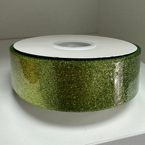 Light Green Sparkle Ribbon (1 Meter)