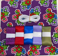 Ribbon Skirt Kit Purple Carrie O