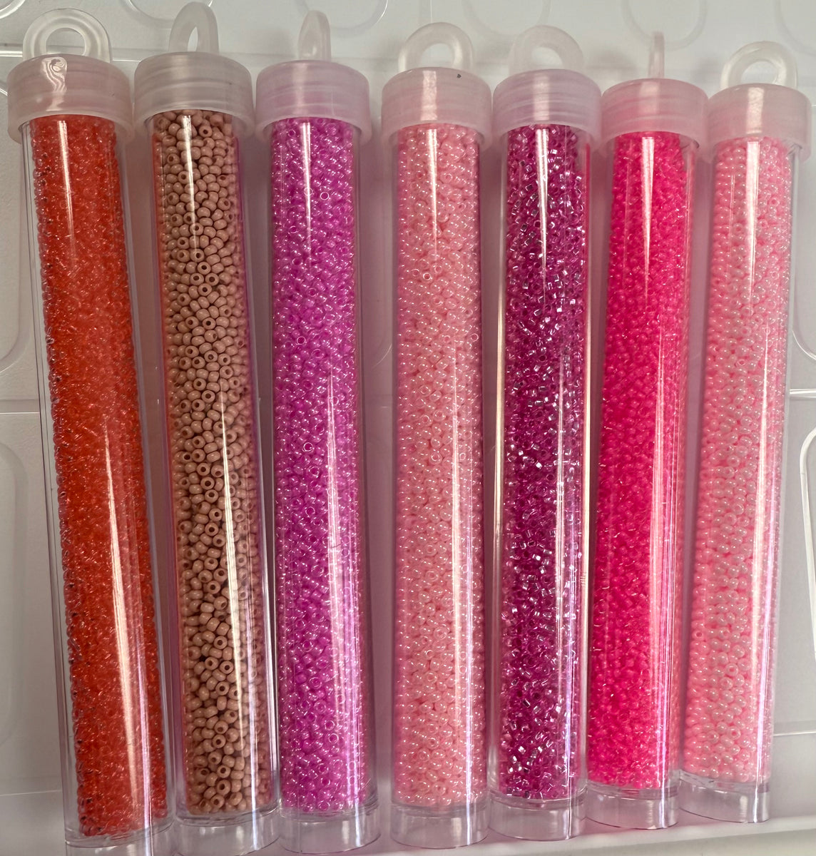 Size 11 Pink Seed Set Teribeads