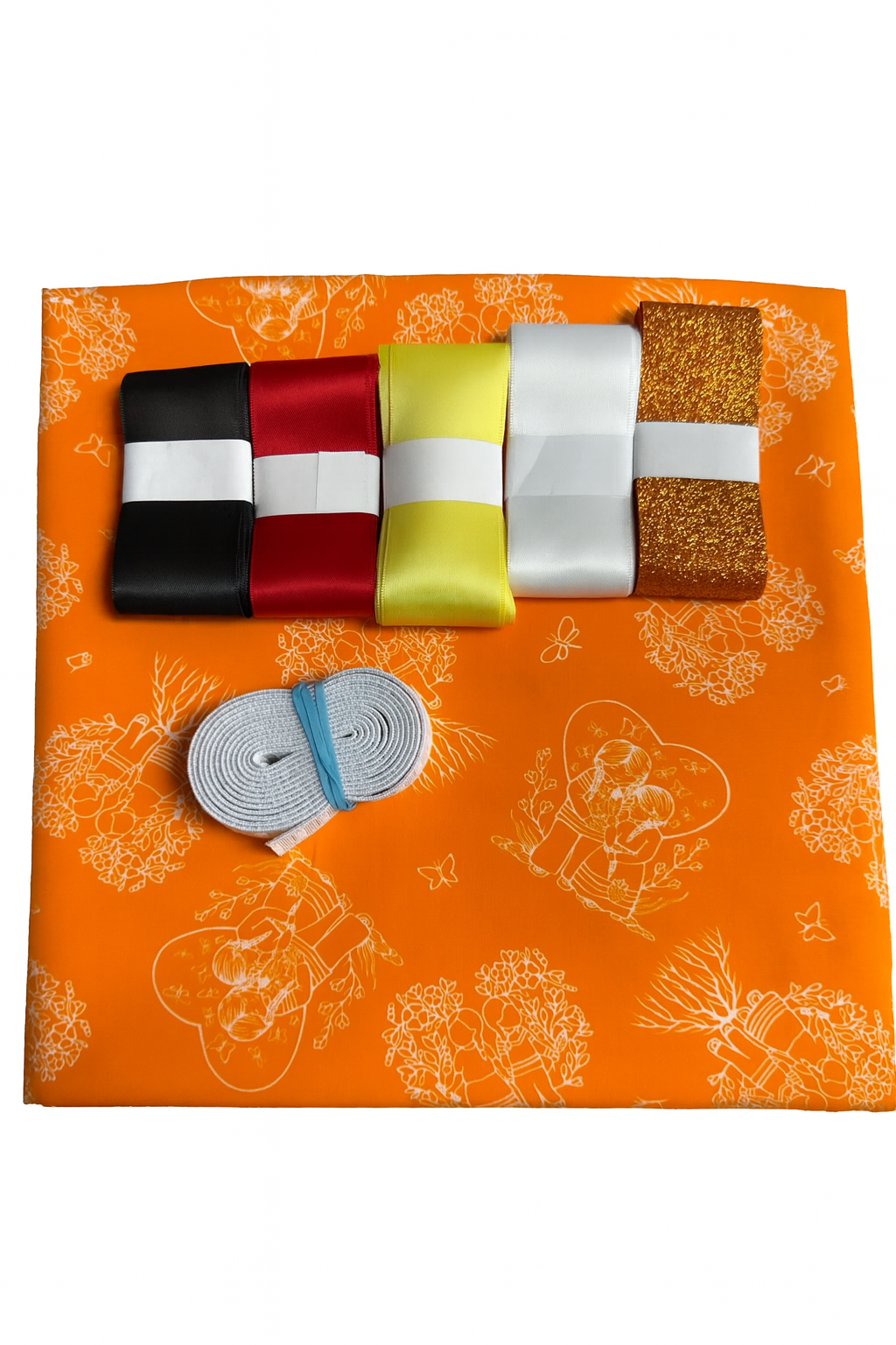 Ribbon Skirt Kit Orange (2) Jackie T