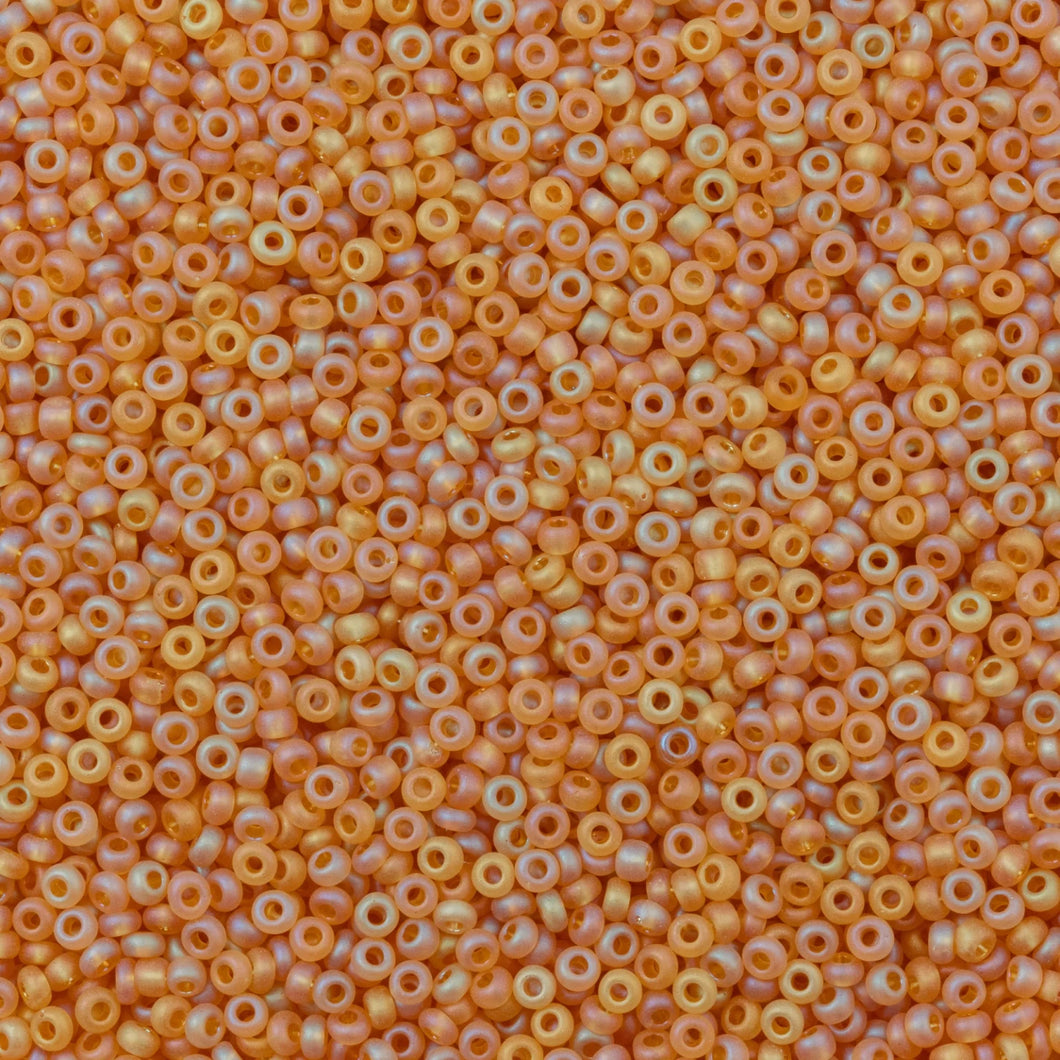 Transparent Matte Topaz AB (10BR07)