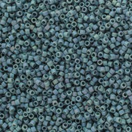Miyuki Delica 11/0 5.2g Vial Frosted Glazed Rainbow Grey Matte