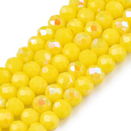Yellow 3 by 4 mm Rondelle - Black Friday Special