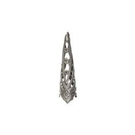 Filigree Cone Gunmetal (1 pair) 8x28mm NF/LF