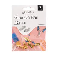 Glue on Bail 15m Gold  5pcs - 199*