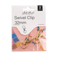 Swivel Clip 32 mm Gold 2 pcs - 215