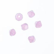 Crystal Lane 4mm Bicone 2-Strand 7in – Opaque Pink
