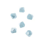 Crystal Lane 4mm Bicone 2-Strand 7in – Opaque Blue AB