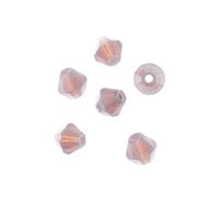 Crystal Lane 4mm Bicone 2-Strand 7in – Opaque Dark Purple