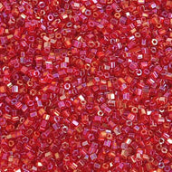 Transparent Red AB - Size 10 2 CUT (R06)