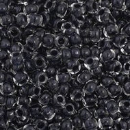 Size 11 Seed Beads - Colorlined Navy (B10) - 25g Bag