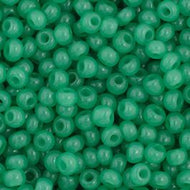 Size 11 Seed Beads - Opaque Green (G04) - 25g Bag