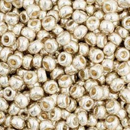 Preciosa 11/0 Seed Beads - Silver Metallic - 250g