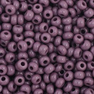Preciosa 11/0 Seed Beads - Opaque Dark Mauve - 250g
