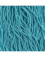 Size 13 Charlotte Beads - Opaque Turquoise Blue