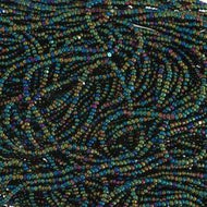 Size 13 Charlotte Beads - Green AB (G08)