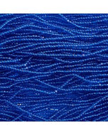 Size 13 Charlotte Beads - Transparent Dark Capri (B16)