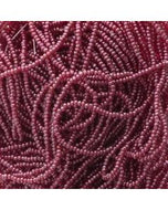 Size 13 Charlotte Beads - Transparent Red Luster (R03)