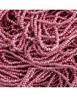 Size 13 Charlotte Beads - Metallic Pink Terra