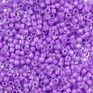 Miyuki Delica 11/0 5.2g Vial Violet Opaque Dyed