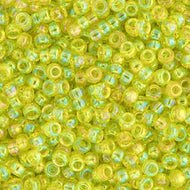 Miyuki Seed Bead 11/0 apx.22g Chartreuse Transparent AB