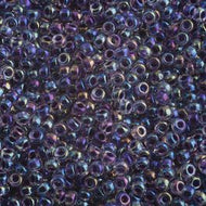 Miyuki Seed Bead 11/0 apx. 22g Amethyst Lined Crystal AB