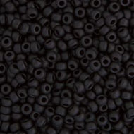 Miyuki Seed Bead 11/0 apx. 22g Black Matte