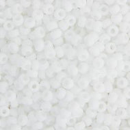 Miyuki Seed Bead 11/0 apx.22g Chalk White Opaque Matte