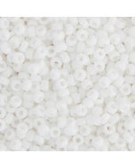 Miyuki Seed Bead 11/0 apx. 22g Chalk White Opaque