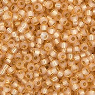 Miyuki Seed Bead 11/0 apx. 22g Lt. Apricot S/L Dyed Alabaster