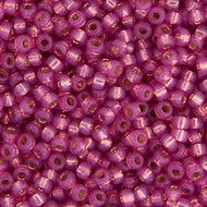 Miyuki Seed Bead 11/0 apx. 22g Dark Rose S/L Dyed Alabaster
