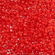 Miyuki Delica 11/0 5.2g Vial Red Opaque