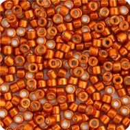 Miyuki Delica 11/0 5.2g Vial Burnt Orange Terracotta Opaque
