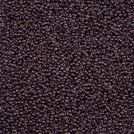 Size 11 Seed Beads - Crystal Luster Purple (P11) - 25g Bag