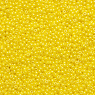 Size 10 Seed Beads - Luster Yellow (Y20)