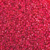 Miyuki Delica 11/0 5.2g Vial Poppy Red Luminous Neon Color