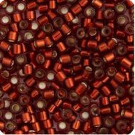 Miyuki Delica 11/0 5.2g Vial Dark Cranberry Red S/L