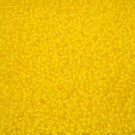 Size 10 Seed Beads - Crystal C/L Terra Yellow (Y11)