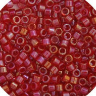 Miyuki Delica 11/0 5.2g Vial Red - Lined Dyed