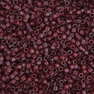 Miyuki Delica 11/0 5.2g Vial Red Gold Luster
