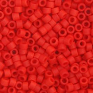 Miyuki Delica 11/0 5.2g Vial Red Vermillion Matte