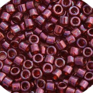 Miyuki Delica 11/0 5.2g Vial Red Gold Luster