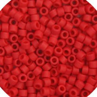 Miyuki Delica 11/0 5.2g Vial Red Matte-Dyed